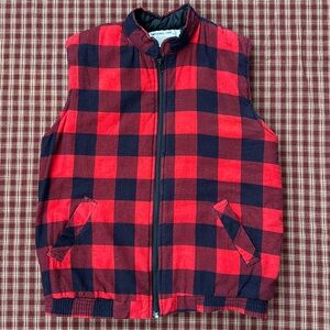 Buffalo Plaid Woodland 100% Cotton Vest